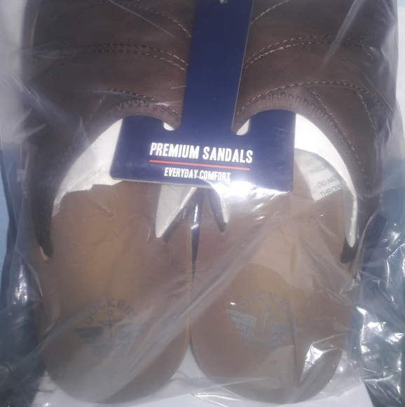 Dockers Men's Slides Loafers Slip-Ons Brown 12 NWT - Picture 4 of 9